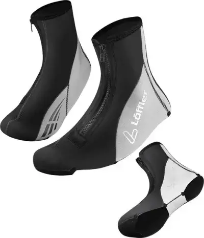 Löffler Cycling Überschuhe Schwarz Modell 2026