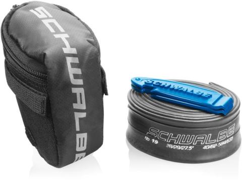 Schwalbe Satteltasche Tour 28"" inkl, Schlauch und Reifenheber Schwarz Modell 2026