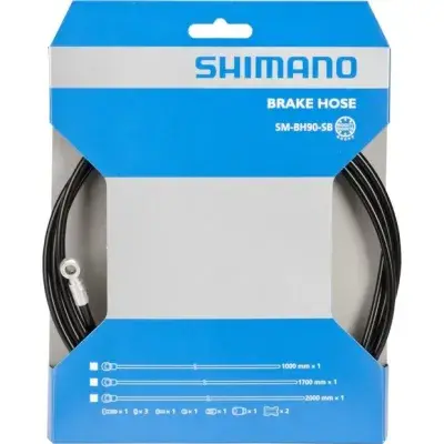 Shimano Bremsleitung SM-BH90-SB, MTB - 1000mm Schwarz Modell 2027