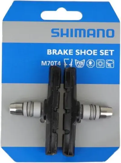 Shimano Bremsschuh M70T4 Cartridge BR-R353 für Alufelge - 1 Paar Schwarz Modell 2027