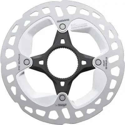 Shimano Bremsscheibe RT-MT800SS Ice-Tech Center-Lock 140mm Silber Modell 2026