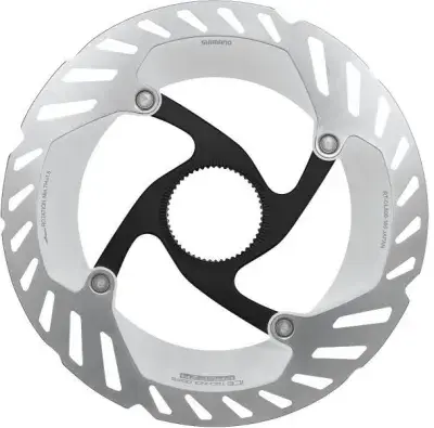 Shimano Bremsscheibe RT-CL800S Ice-Tech Center-Lock 160mm Silber Modell 2027