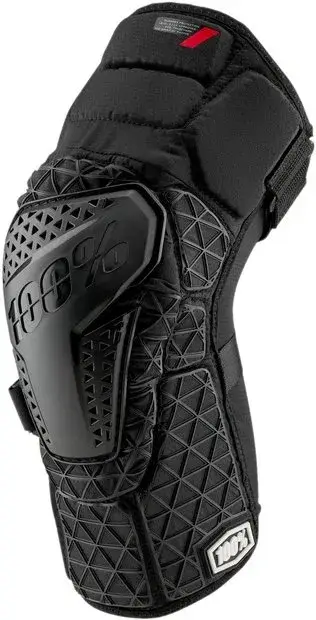 100 Percent Surpass Knie Protektor Schwarz Modell Aktion
