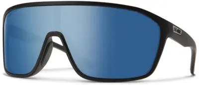 Smith Boomtown Matte Black - ChromaPop Polarized Blue Mirror Schwarz Modell 2026