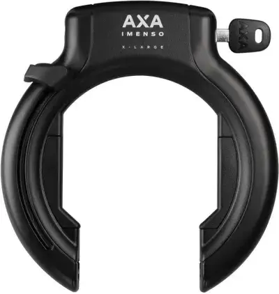 AXA Imenso X-Large Rahmenschloss - Schlüssel abziehbar Schwarz Modell 2026