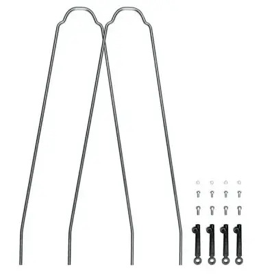 SKS GERMANY Schutzblechstreben XL für Velo 55 Cross Silber Modell 2027
