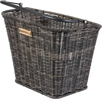 Basil Vorderradkorb Bremen, Rattan Look KF Braun Modell 2026