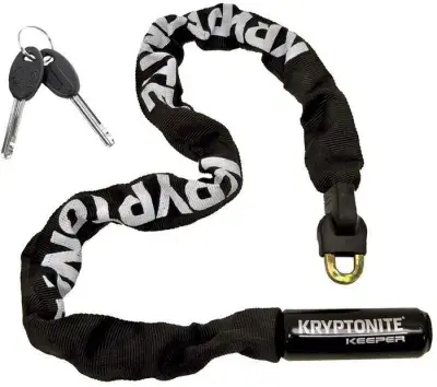 Kryptonite Keeper 785 Integrated Kettenschloss Schwarz Modell 2026