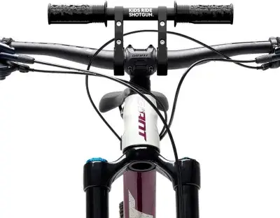Kids Ride Shotgun 2.0 MTB Kindersitzlenker Schwarz Modell 2026
