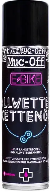 Muc-Off Kettenöl Allwetter E-Bike 250ml Schwarz Modell 2026