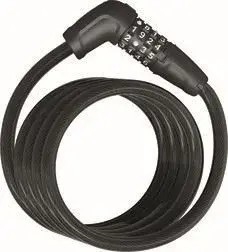 Abus Numero 5510C/180 BK SCMU Spiralkabelschloss Schwarz Modell 2027