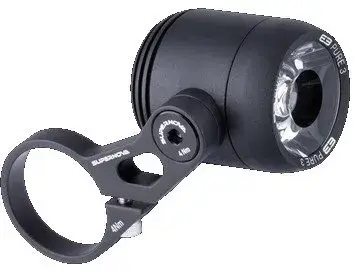 Supernova E3 Pure 3 HBM Dynamo Scheinwerfer 6V / 3W Schwarz Modell 2026
