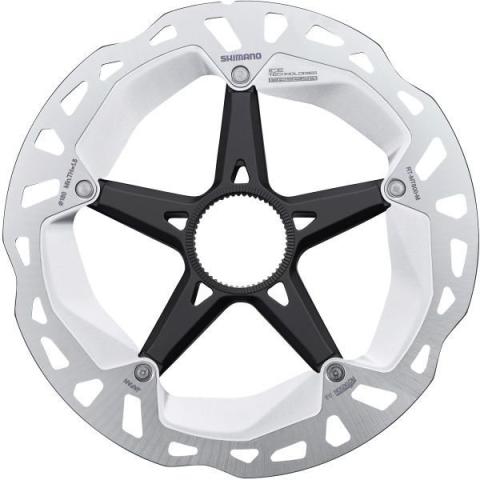 Shimano Bremsscheibe RT-MT800M Ice-Tech Center-Lock 180mm Silber Modell 2026