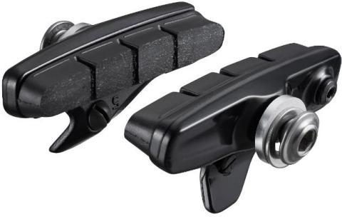 Shimano Bremsschuh R55C4 Cartridge BR-R9100 für Alufelge - 1 Paar Schwarz Modell 2027