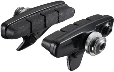 Shimano Bremsschuh R55C4 Cartridge BR-R9100 für Alufelge - 1 Paar Schwarz Modell 2027