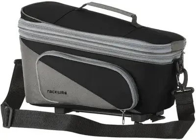Racktime Gepäckträgertasche Talis Plus, inkl. Snapit Adapter Schwarz Modell 2027