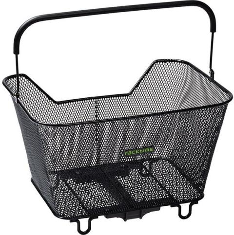 Racktime Gepäckträgerkorb Baskit 2.0 small, inkl. Snapit 2.0 Adapter Schwarz Modell 2027
