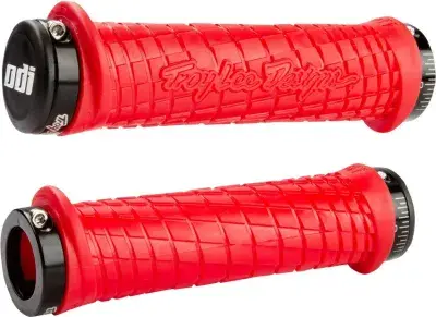 ODI Troy Lee Designs Lock-On Griffe Rot Modell 2026