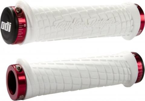 ODI Troy Lee Designs Lock-On Griffe Weiß Modell 2026