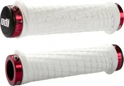 ODI Troy Lee Designs Lock-On Griffe Weiß Modell 2026