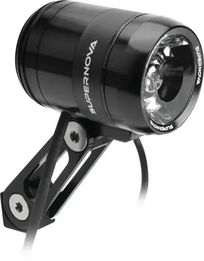 Supernova V1280 E-Bike Scheinwerfer - StVZO Schwarz Modell 2026