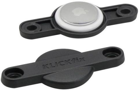 KLICKfix by Rixen&Kaul FindMe Halterung Apple Air Tag Schwarz Modell 2026