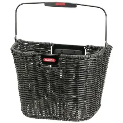 KLICKfix by Rixen&Kaul Structura Retro Lenkerkorb Schwarz Modell 2026