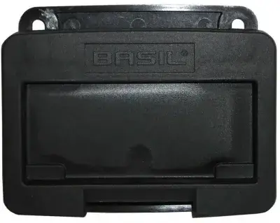 Basil KlickFix Adapterplatte für VR-Körbe Schwarz Modell 2026