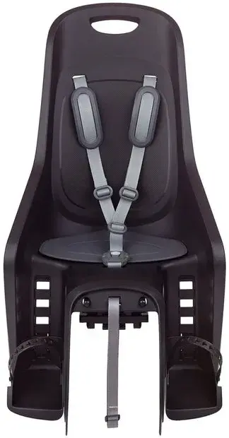 POLISPORT Bubbly Maxi Plus MIK HD Kindersitz - Gepäckträgermontage Schwarz Modell 2025