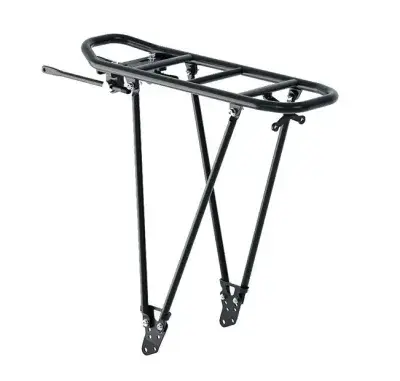 Racktime Gepäckträger Foldit Adjustable 2.0 - 24/29 Zoll Schwarz Modell 2027