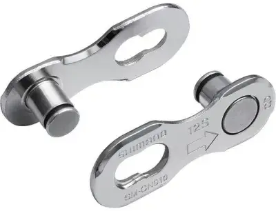Shimano Kettenschloss SM-CN910 12-fach, 2 Paar Silber Modell 2027