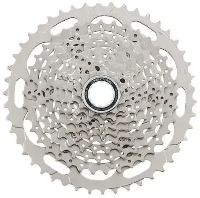Shimano Kassette Deore CS-M4100 10-fach, 11-46 Zähne Silber Modell 2027