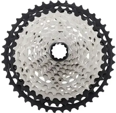 Shimano Kassette Deore XT CS-M8100-12 12-fach, 10-45 Zähne Silber Modell 2027