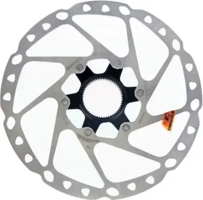 Shimano Bremsscheibe SM-RT64M Center-Lock 180mm Silber Modell 2027