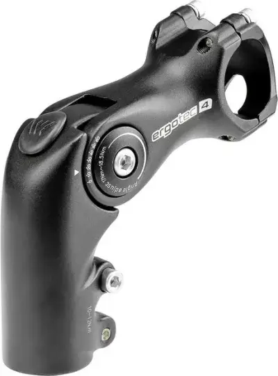 Ergotec Octopus Ahead 50 Vorbau 1 1/8"" / 31,8 mm / 0° bis 60° Schwarz Modell 2026