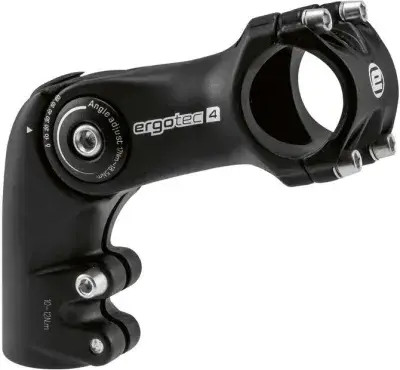 Ergotec Octopus Ahead 50 Vorbau 1 1/8''/25,4mm / 0° bis +60° Schwarz Modell 2026