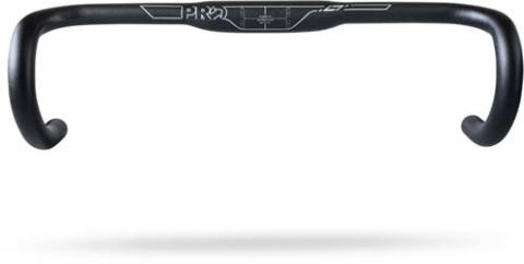 PRO LT Alu Compact Ergo Rennrad Lenker Schwarz Modell 2025