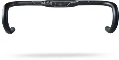 PRO LT Alu Compact Ergo Rennrad Lenker Schwarz Modell 2025