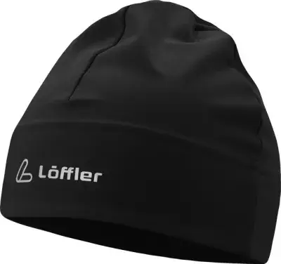 Löffler Mono Mütze Schwarz Modell 2026