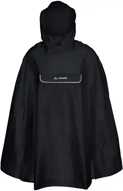 Vaude Valdipino Poncho Schwarz Modell 2026