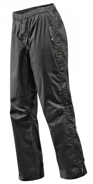 Vaude Herren Fluid Full-zip II S/S Regenhose Schwarz Modell 2026