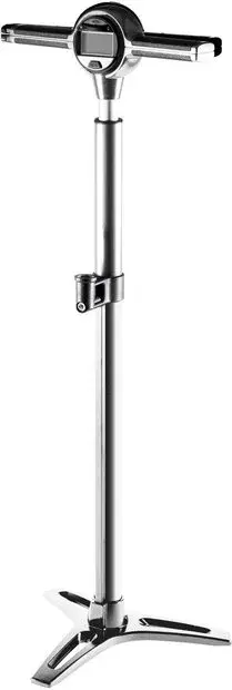 Crankbrothers Klic Standpumpe, digitales Manometer Silber Modell 2026