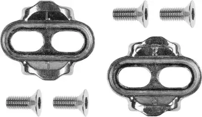 Crankbrothers Premium Zero Float Cleat, +/- 0° Silber Modell 2026