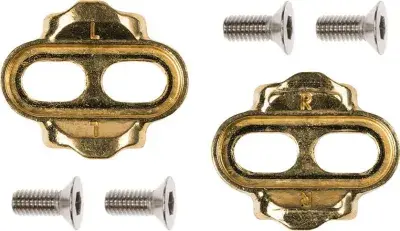 Crankbrothers Premium Cleat +/- 6° Gold Modell 2026