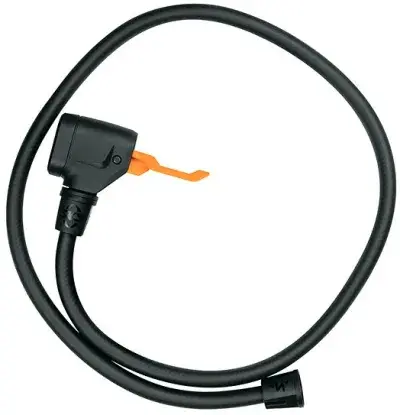 SKS GERMANY MV Easy Pumpenkopf mit Schlauch für Air-X-Press Schwarz Modell 2027