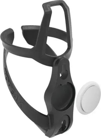 Topeak Ninja+ Cage Z Flaschenhalter mit AirTag Mount Schwarz Modell 2026
