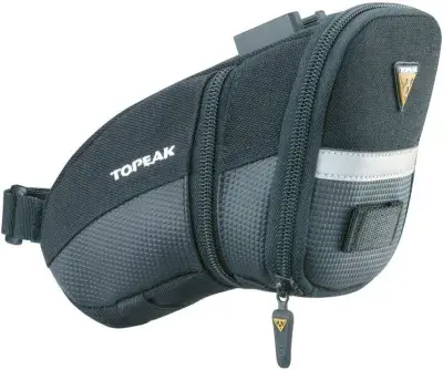 Topeak Aero Wedge Pack Medium Satteltasche, erweiterbar Schwarz Modell 2026