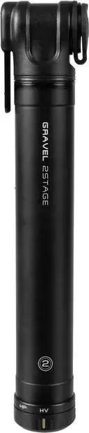 Topeak Gravel 2Stage Minipumpe Schwarz Modell 2026