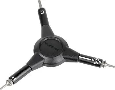 Topeak Hex Speed Y-Schlüssel Schwarz Modell 2026
