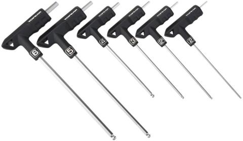 Topeak DuoHex Innensechskant T-Schlüssel Set Schwarz Modell 2026